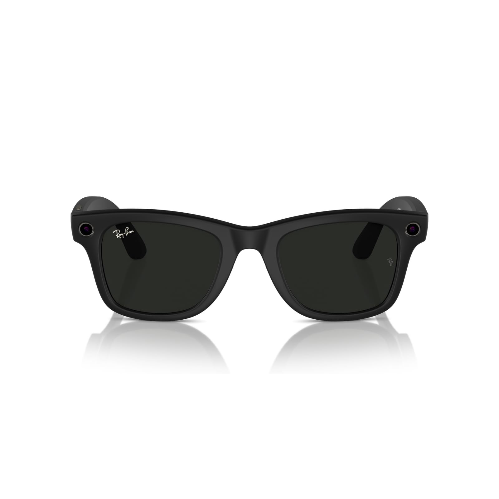 Ray-Ban Meta (Gen 1), Wayfarer, Matte Black | Smart AI Glasses for Men, Women — 12 MP Ultra-Wide Camera, Open-Ear Audio, Video Recording, Bluetooth — Polarized Gradient Graphite Lenses — Sunglasses | Camera, audio & Meta AI built in. Polarized Gradient Gr