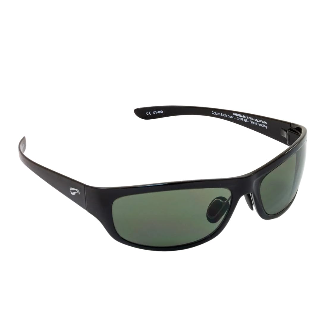 Flying Eyes® Golden Eagle Sport® Standard Aviation Sunglasses – ANSI Z87.1, Headset Friendly, UV400 Lenses