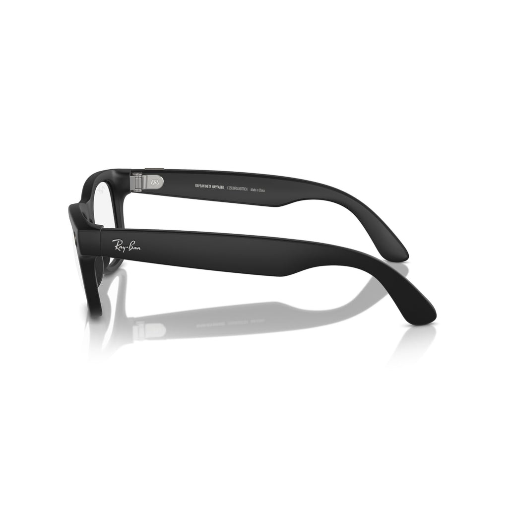Ray-Ban Meta (Gen 1), Wayfarer, Matte Black | Smart AI Glasses for Men, Women — 12 MP Ultra-Wide Camera, Open-Ear Audio, Video Recording, Bluetooth — Polarized Gradient Graphite Lenses — Sunglasses | Camera, audio & Meta AI built in. Polarized Gradient Gr
