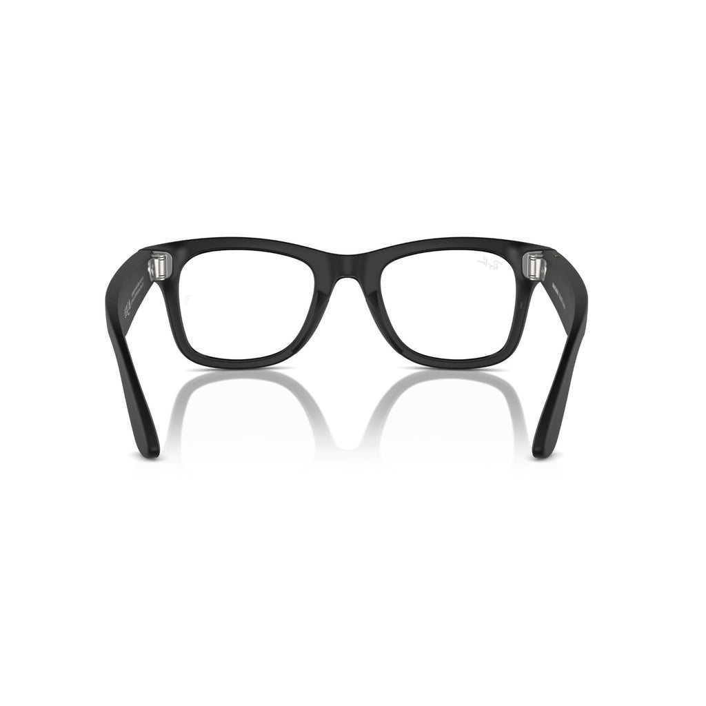Ray-Ban Meta (Gen 1), Wayfarer, Matte Black | Smart AI Glasses for Men, Women — 12 MP Ultra-Wide Camera, Open-Ear Audio, Video Recording, Bluetooth — Polarized Gradient Graphite Lenses — Sunglasses | Camera, audio & Meta AI built in. Polarized Gradient Gr
