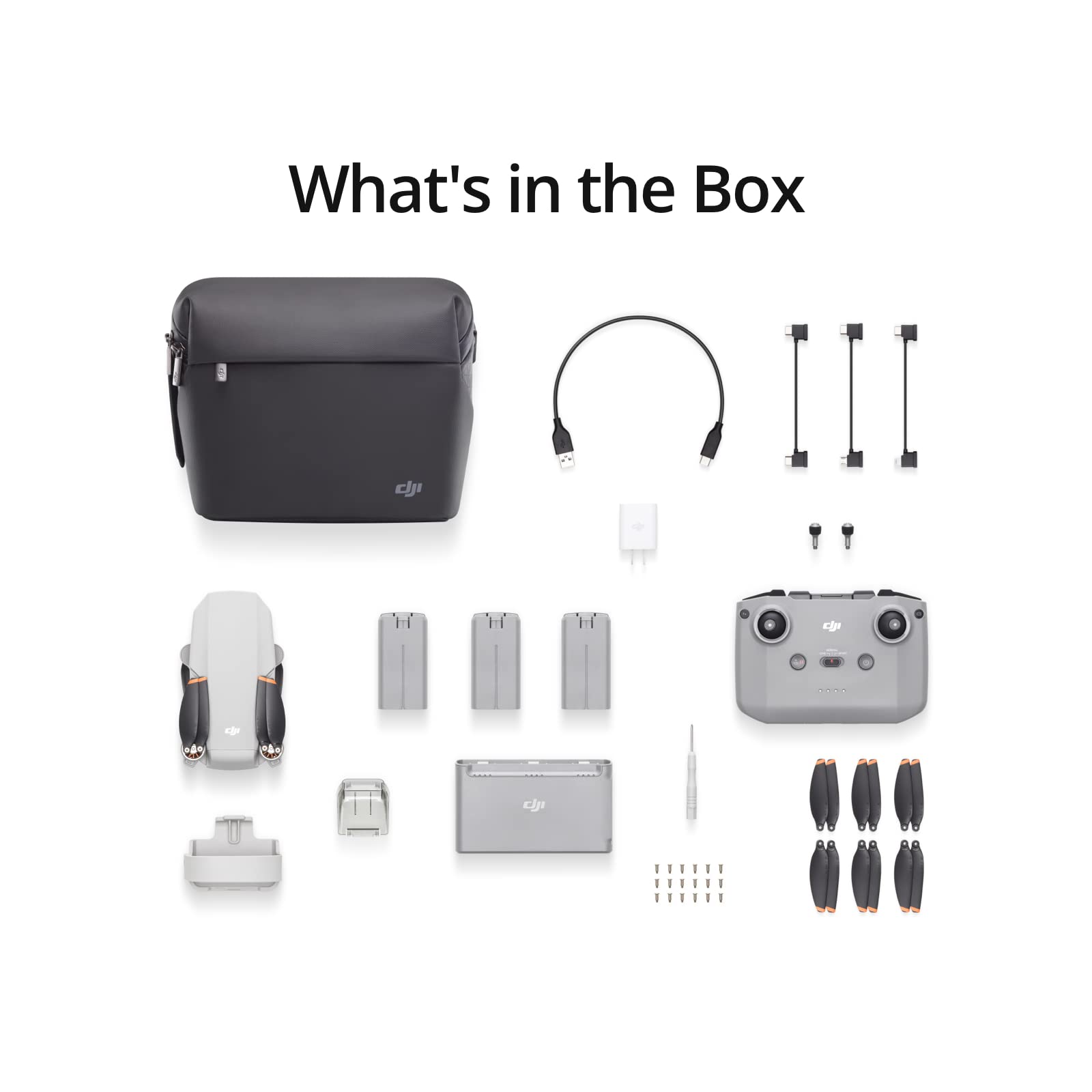 DJI Mini 4K, Drone With 4K UHD Camera, Under 249 g | 3-Axis Gimbal, 10km Video Transmission, Auto Return, Wind Resistance, 31-Min Flight Time, Intelligent Flight