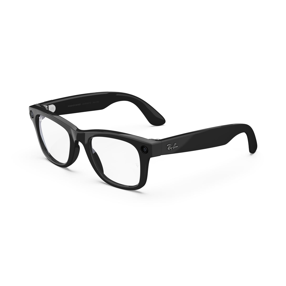 Ray-Ban Meta (Gen 1), Wayfarer, Matte Black | Smart AI Glasses for Men, Women — 12 MP Ultra-Wide Camera, Open-Ear Audio, Video Recording, Bluetooth — Polarized Gradient Graphite Lenses — Sunglasses | Camera, audio & Meta AI built in. Polarized Gradient Gr