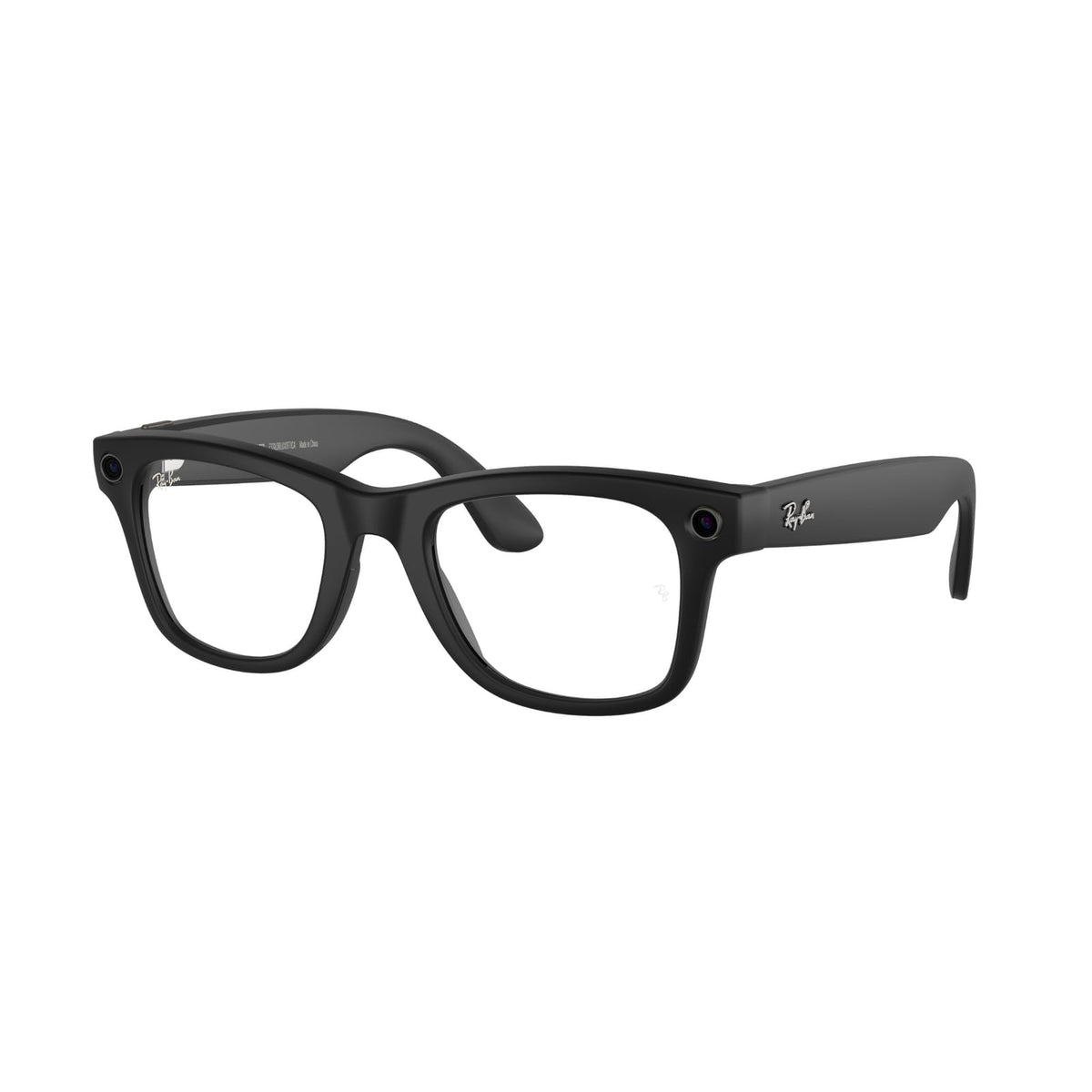 Ray-Ban Meta (Gen 1), Wayfarer, Matte Black | Smart AI Glasses for Men, Women — 12 MP Ultra-Wide Camera, Open-Ear Audio, Video Recording, Bluetooth — Polarized Gradient Graphite Lenses — Sunglasses | Camera, audio & Meta AI built in. Polarized Gradient Gr