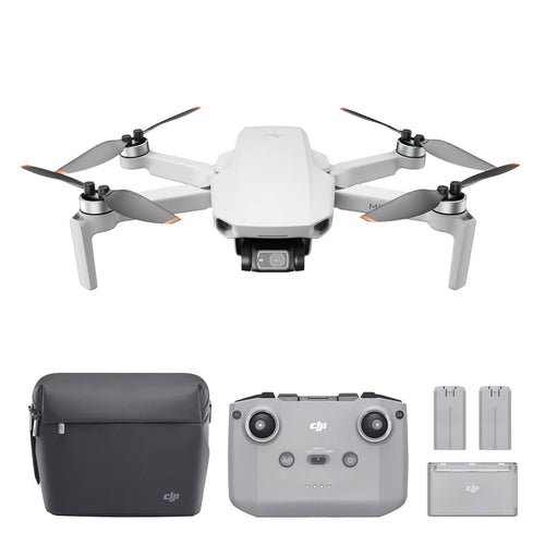 DJI Mini 4K, Drone With 4K UHD Camera, Under 249 g | 3-Axis Gimbal, 10km Video Transmission, Auto Return, Wind Resistance, 31-Min Flight Time, Intelligent Flight