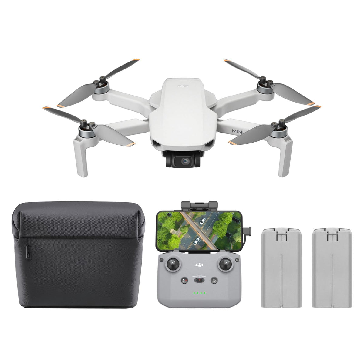 DJI Mini 4K, Drone With 4K UHD Camera, Under 249 g | 3-Axis Gimbal, 10km Video Transmission, Auto Return, Wind Resistance, 31-Min Flight Time, Intelligent Flight