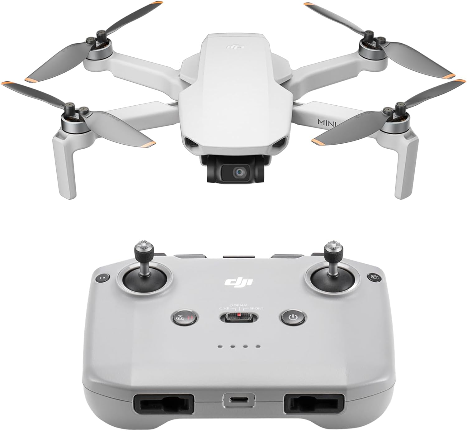DJI Mini 4K, Drone With 4K UHD Camera, Under 249 g | 3-Axis Gimbal, 10km Video Transmission, Auto Return, Wind Resistance, 31-Min Flight Time, Intelligent Flight