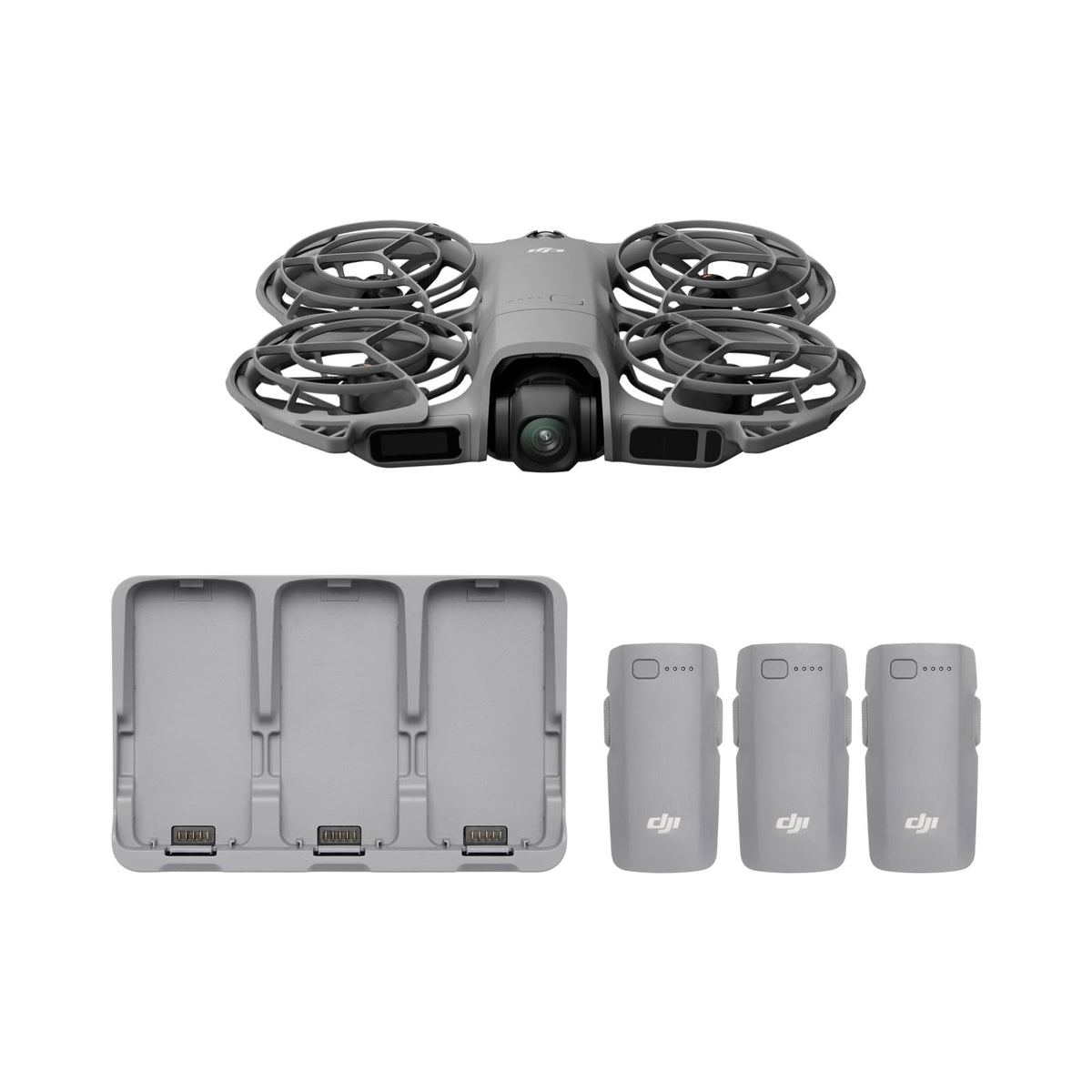 DJI Neo 2 Motion Fly More Combo With RC Motion 3 & Goggles N3 | Stable Transmission With Digital Transceiver, 4K Drone for Beginners, FPV Flying, 3 Batteries