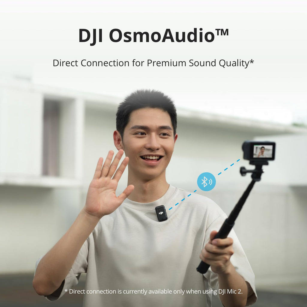 DJI Osmo Action 4 Essential Combo, Waterproof Action Camera Vlogging Camera | 1/1.3" Sensor, 4K/120fps Video, Stunning Low-Light Imaging, 10-bit & D-Log M Color Performance, Long-Lasting 160 Mins