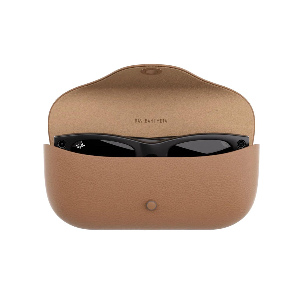 Ray-Ban Meta (Gen 1), Wayfarer, Matte Black | Smart AI Glasses for Men, Women — 12 MP Ultra-Wide Camera, Open-Ear Audio, Video Recording, Bluetooth — Polarized Gradient Graphite Lenses — Sunglasses | Camera, audio & Meta AI built in. Polarized Gradient Gr