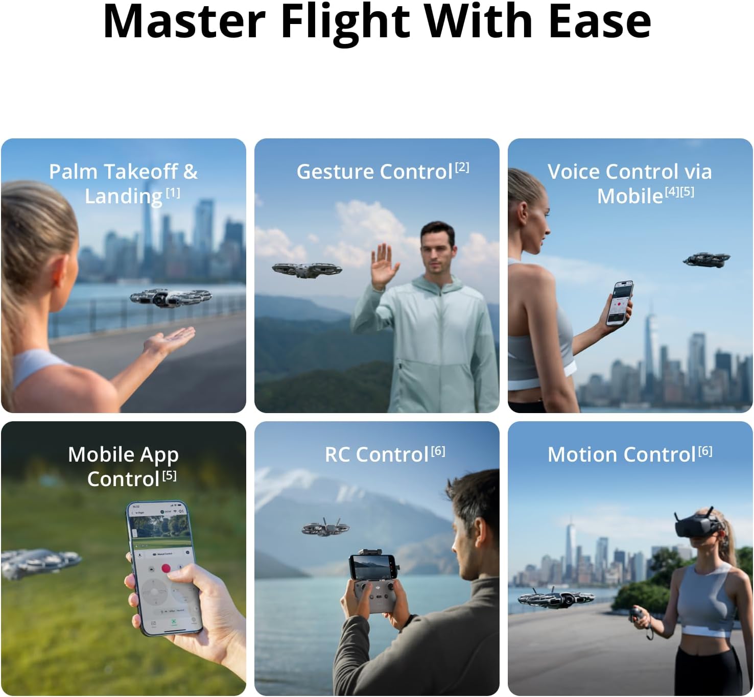 DJI Neo 2 Motion Fly More Combo With RC Motion 3 & Goggles N3 | Stable Transmission With Digital Transceiver, 4K Drone for Beginners, FPV Flying, 3 Batteries