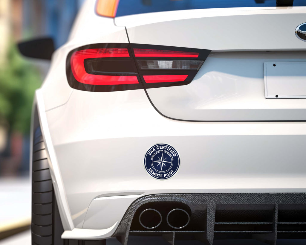Certified Remote Pilot Sticker | FAA | Aviation Decal for Drone Enthusiasts, Pilots, and Hobbyists [2K71]