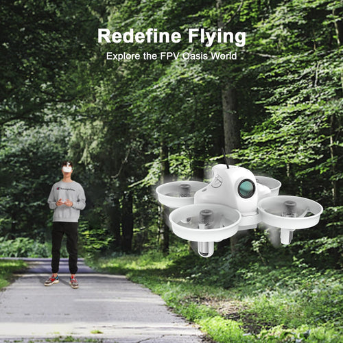 APEX FPV Drone Kit with 120° Wide FPV Goggles，3 Batteries RTF Drone | VR70-2.0 with Altitude Hold,Low Latency Analog FPV Racing Whoop for Beginner & Freestyle Pilot