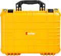 Eylar Standard 16" Gear, Equipment, Hard Camera Case Waterproof with Foam TSA Standards