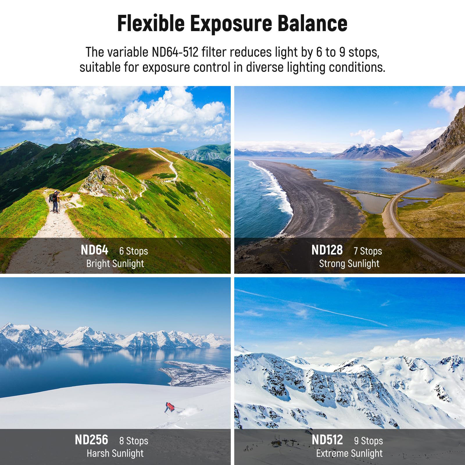 NEEWER 6 Pack ND Filter Set Compatible with DJI Mini 4K/2/Mavic/SE/2 SE | Drone Lens Accessories, Snap on, CPL, UV, Neutral Density Filters, ND4/8/16/32, Multi Coated HD Glass, Gimbal Safe, FL-B31