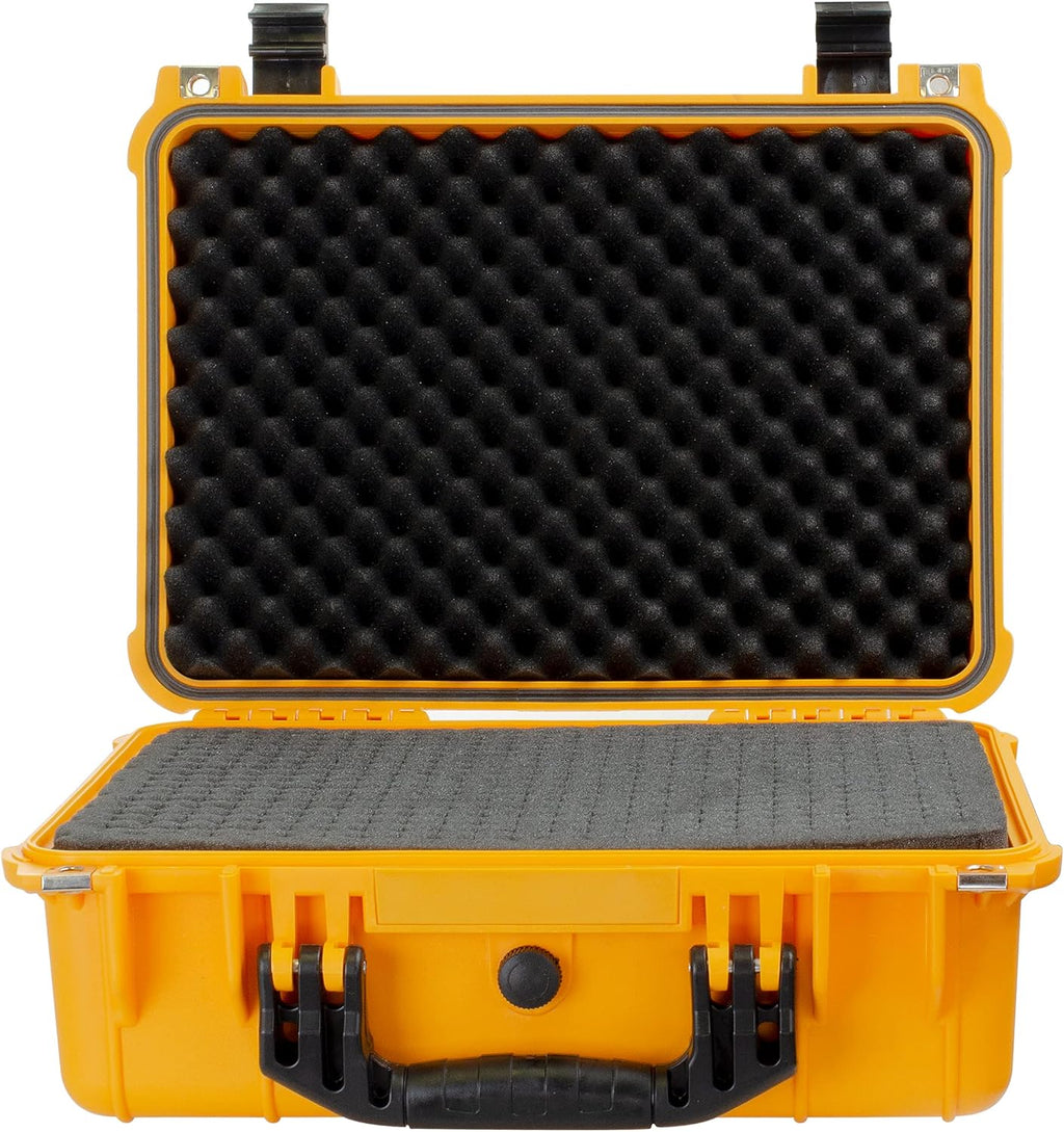 Eylar Standard 16" Gear, Equipment, Hard Camera Case Waterproof with Foam TSA Standards