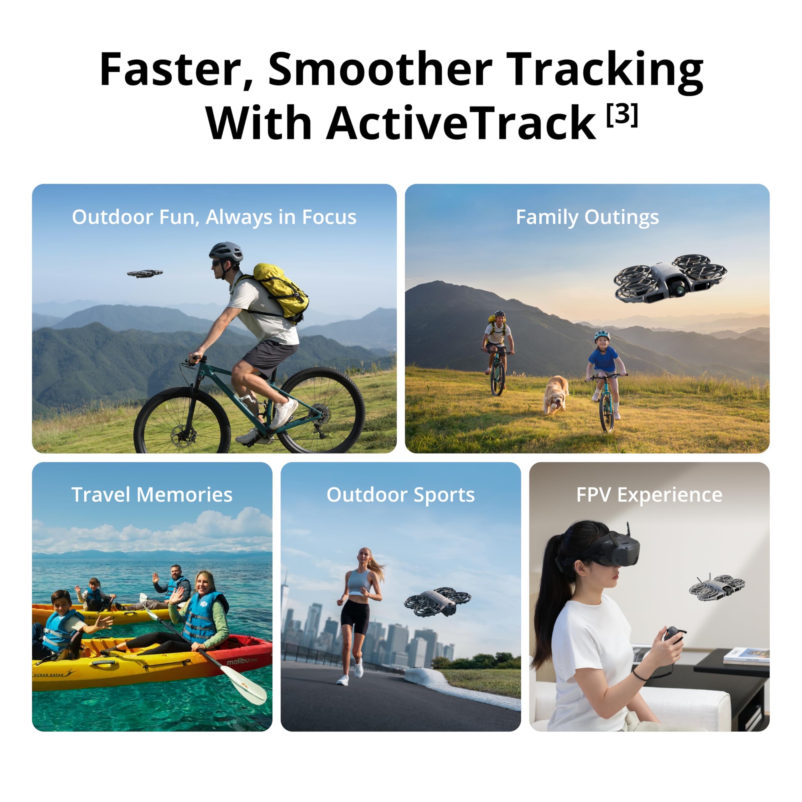 DJI Neo 2 Motion Fly More Combo With RC Motion 3 & Goggles N3 | Stable Transmission With Digital Transceiver, 4K Drone for Beginners, FPV Flying, 3 Batteries