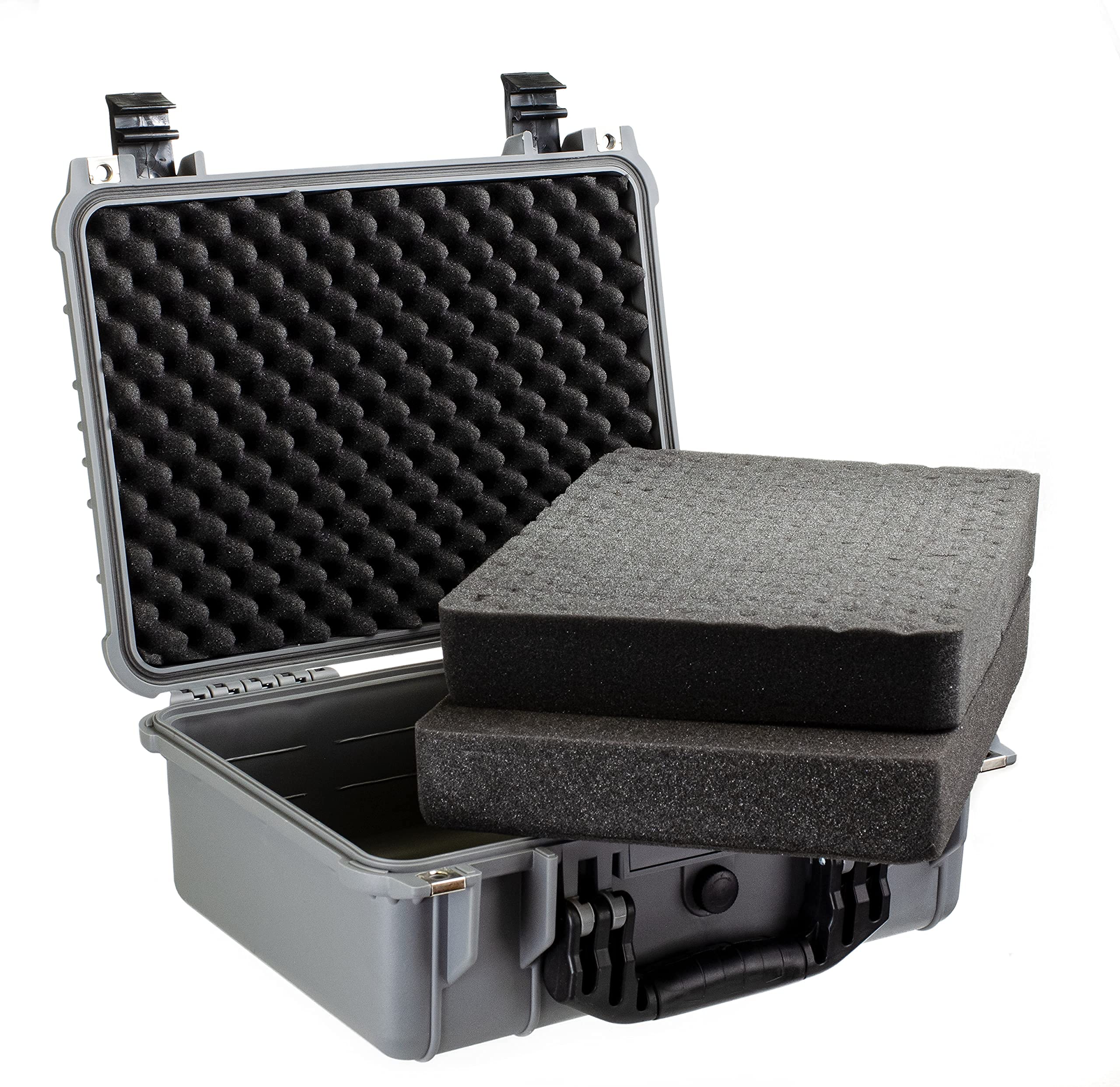 Eylar Standard 16" Gear, Equipment, Hard Camera Case Waterproof with Foam TSA Standards