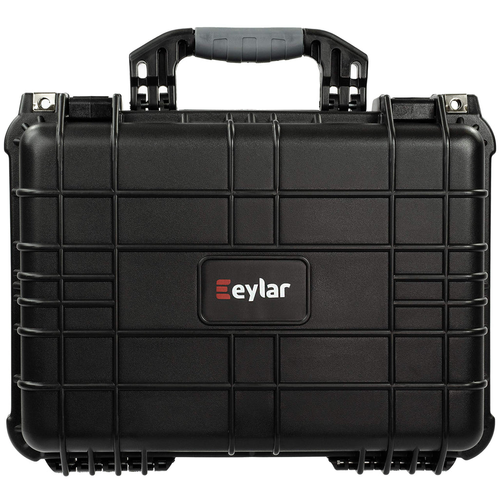 Eylar Standard 16" Gear, Equipment, Hard Camera Case Waterproof with Foam TSA Standards
