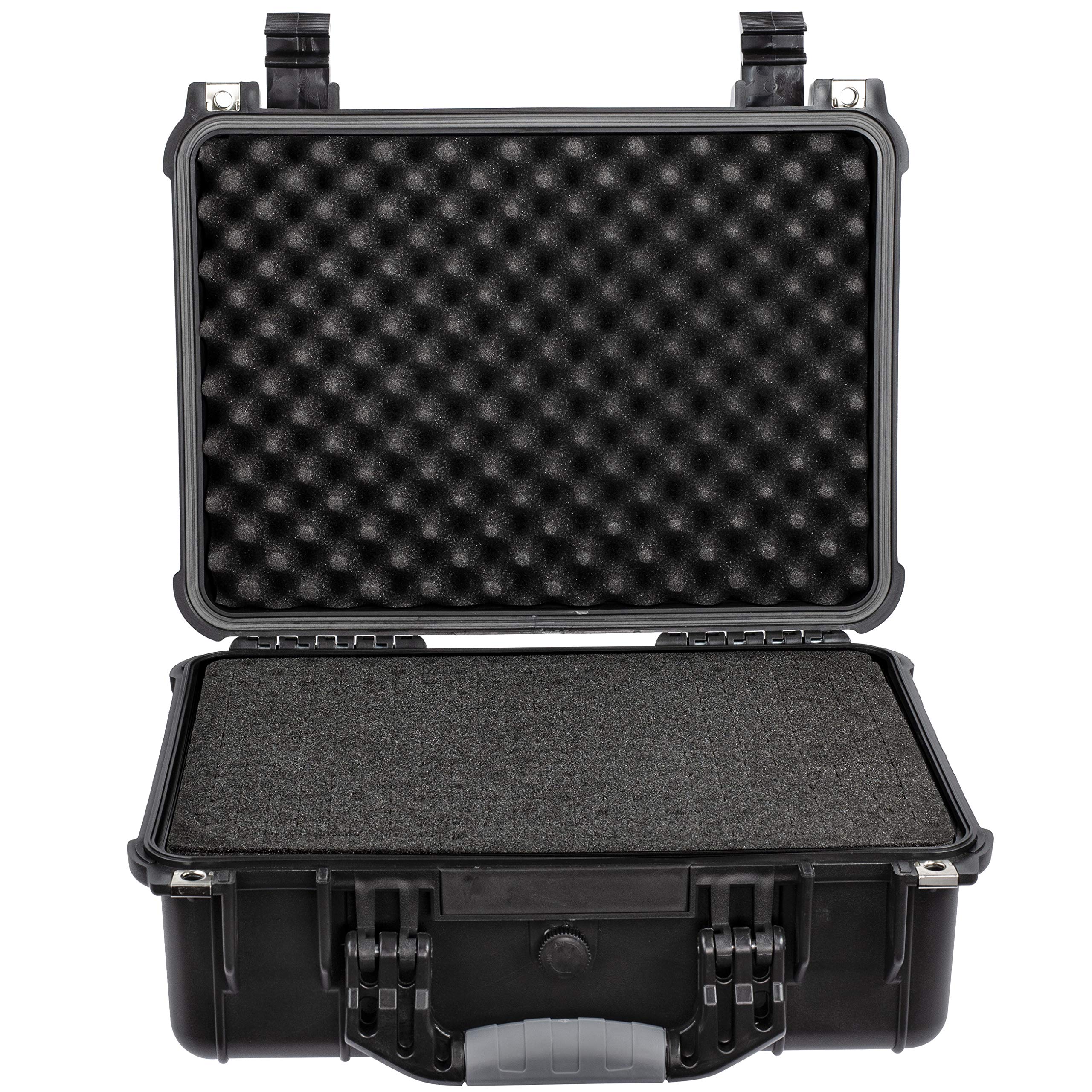 Eylar Standard 16" Gear, Equipment, Hard Camera Case Waterproof with Foam TSA Standards