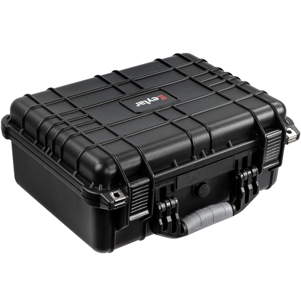 Eylar Standard 16" Gear, Equipment, Hard Camera Case Waterproof with Foam TSA Standards