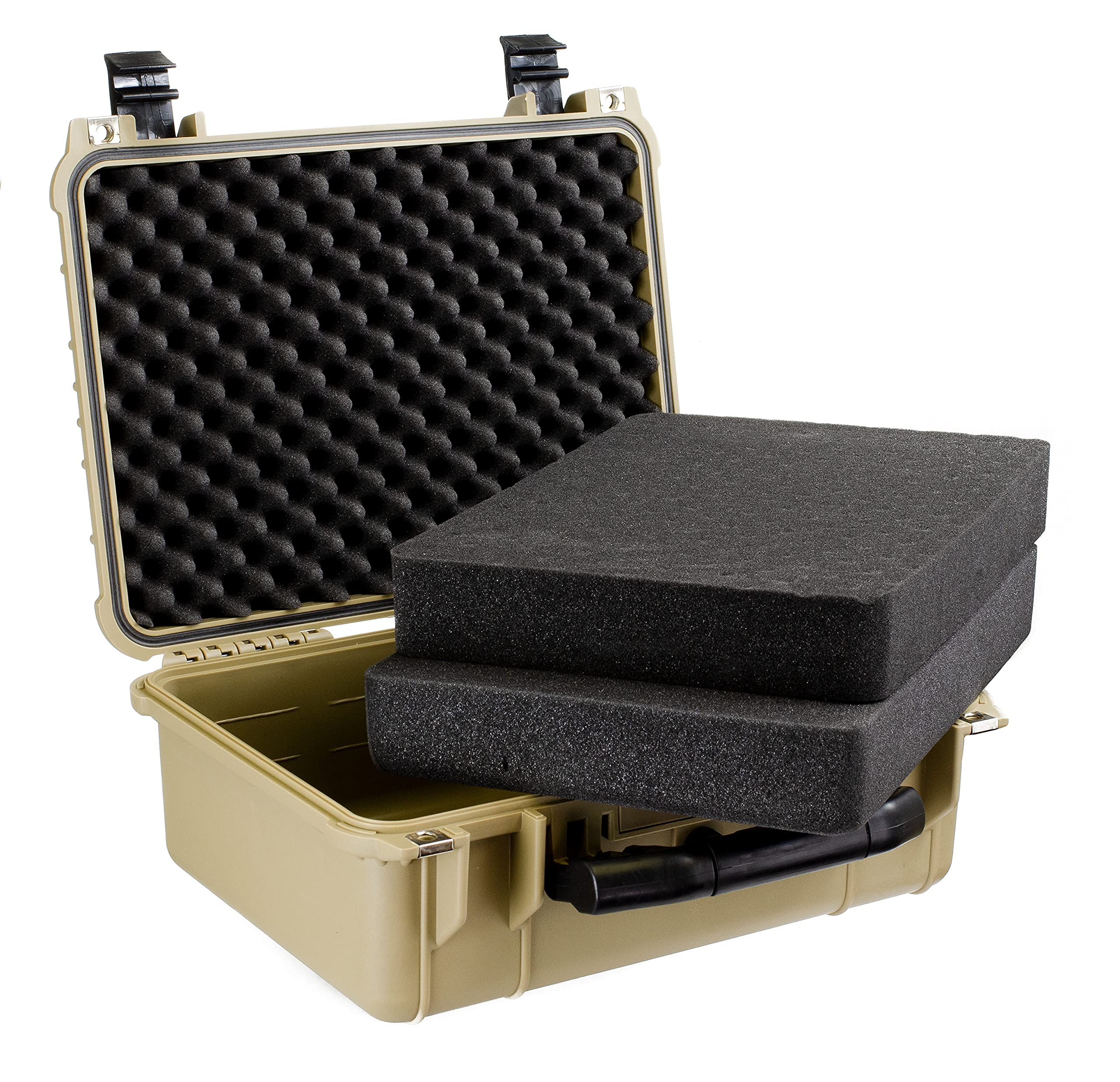 Eylar Standard 16" Gear, Equipment, Hard Camera Case Waterproof with Foam TSA Standards